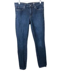 Gap 1969 Women's Dark Indigo Mid-Rise Skinny Jeans Size 28R